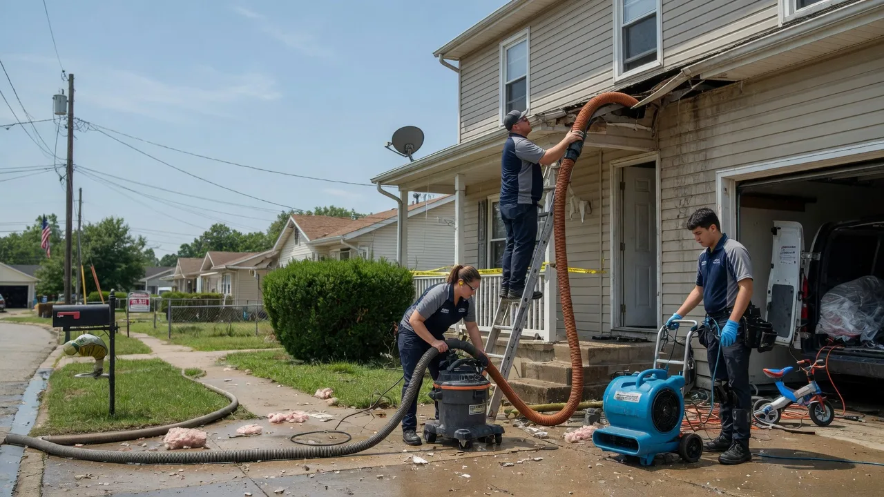 Water Damage Restoration in Dixmont, ME near me